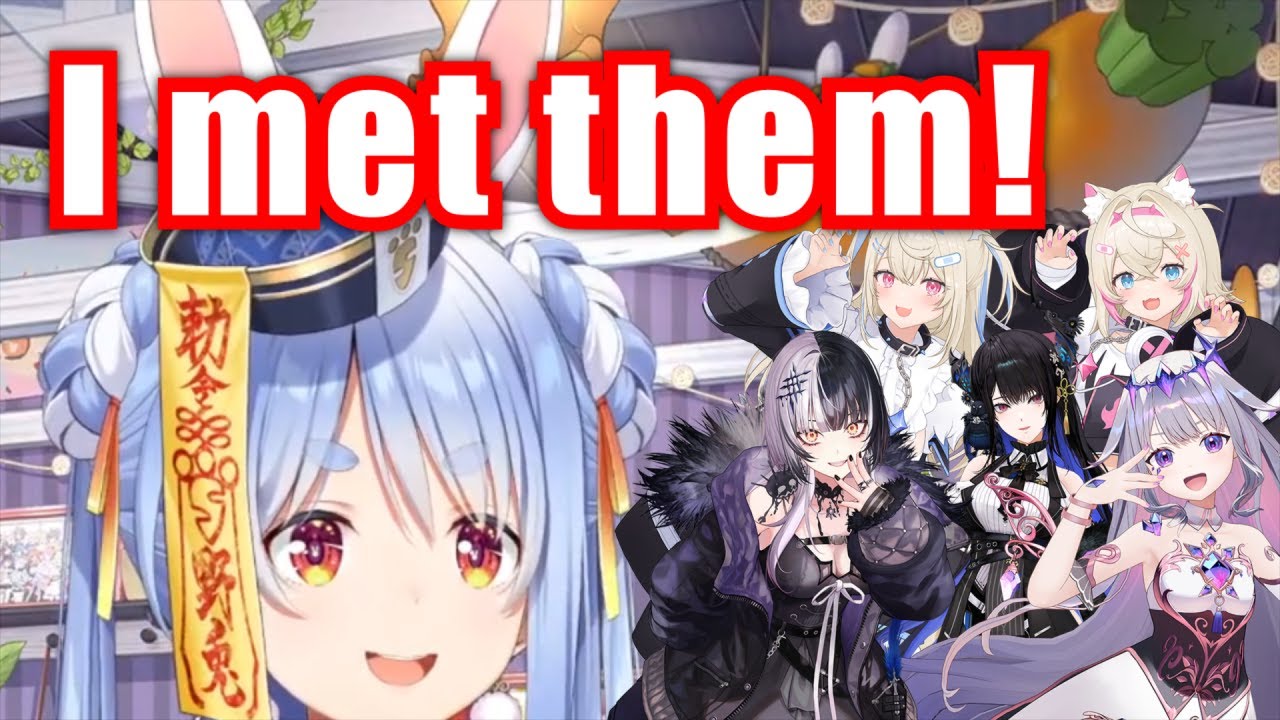 Pekora Met The Advent Members IRL【Hololive】