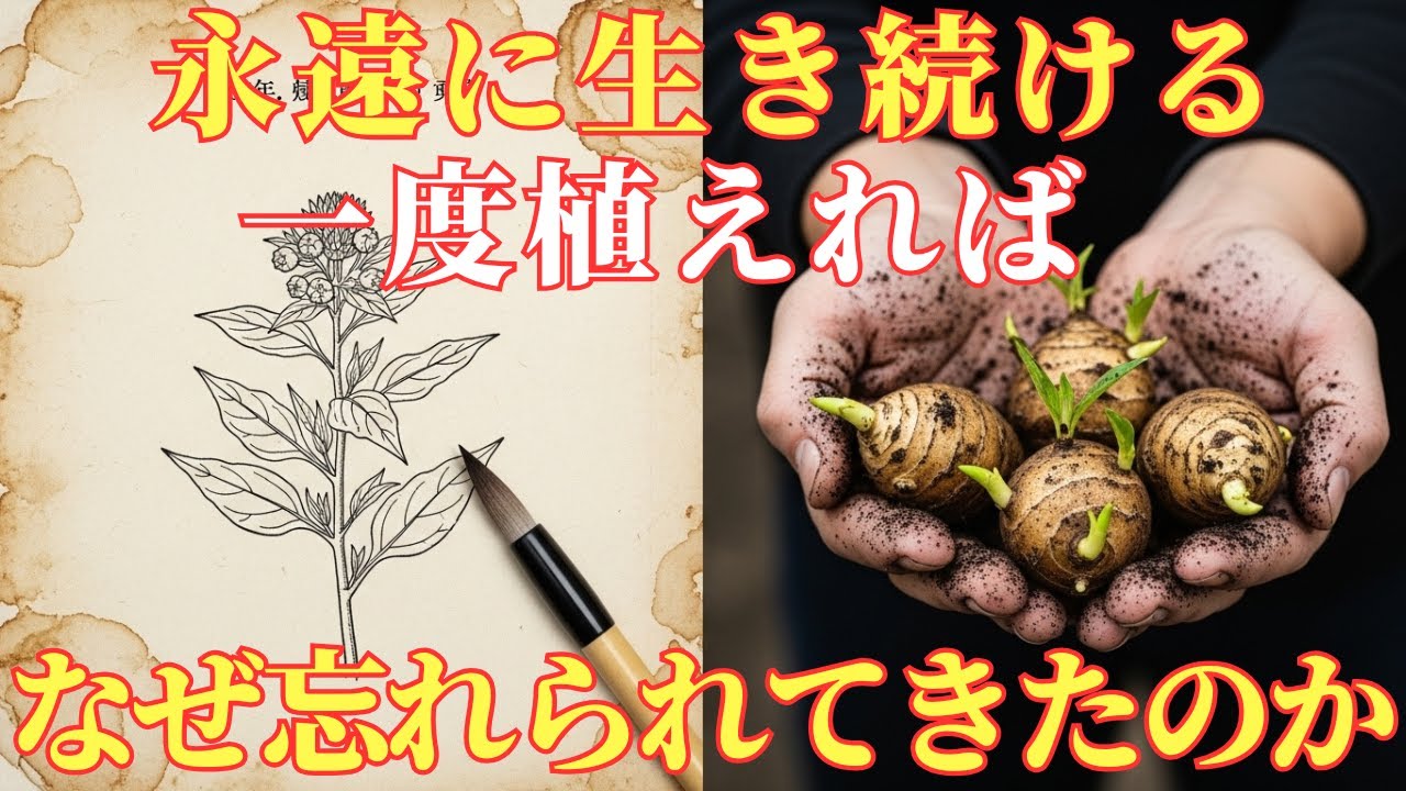 一度植えれば、何年も生き続ける野菜がある。なぜ私たちはその存在を忘れてきたのか。人々の命を静かに支えながら、主流にならなかった作物の物語