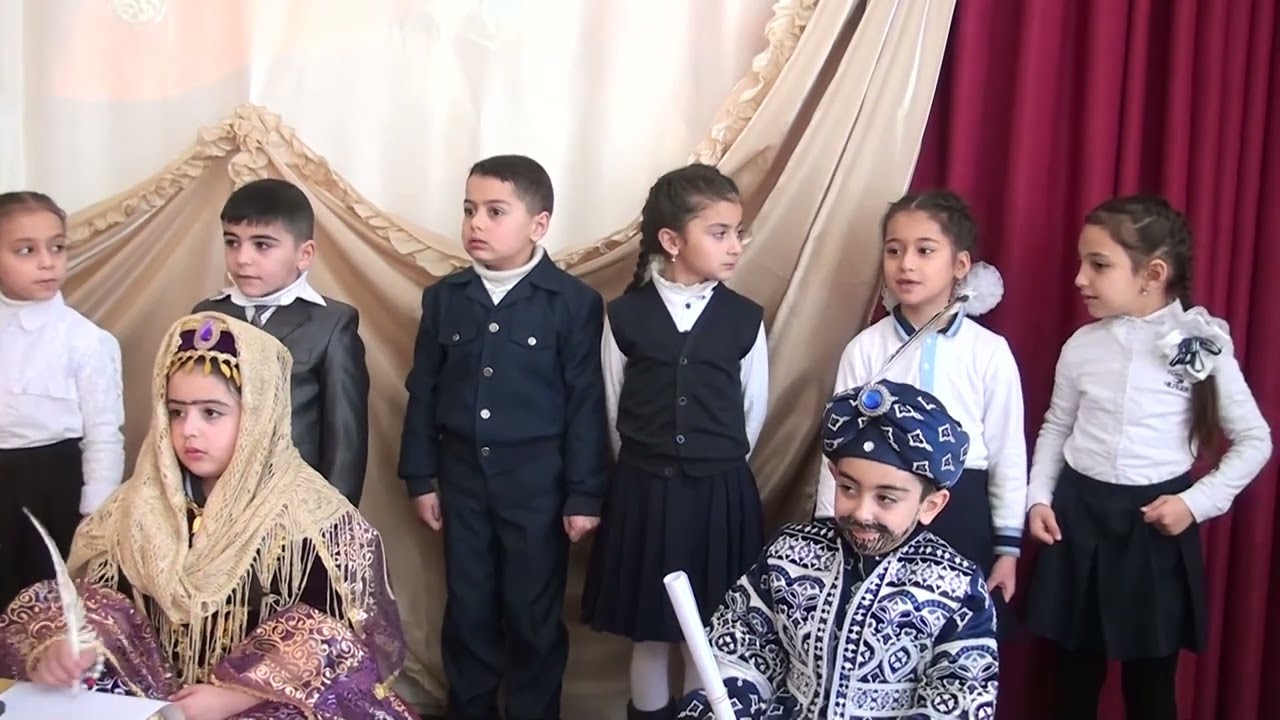 Samaxi 1 sayli tam orta mekteb 21 Fevral BEYNELXALQ ANA DILI GUNU