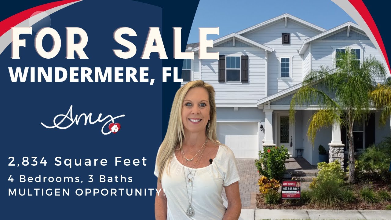 UNDER CONTRACT- Four Bedroom Right Near Disney! | Just Listed | Mid $700s | Amy Kidwell