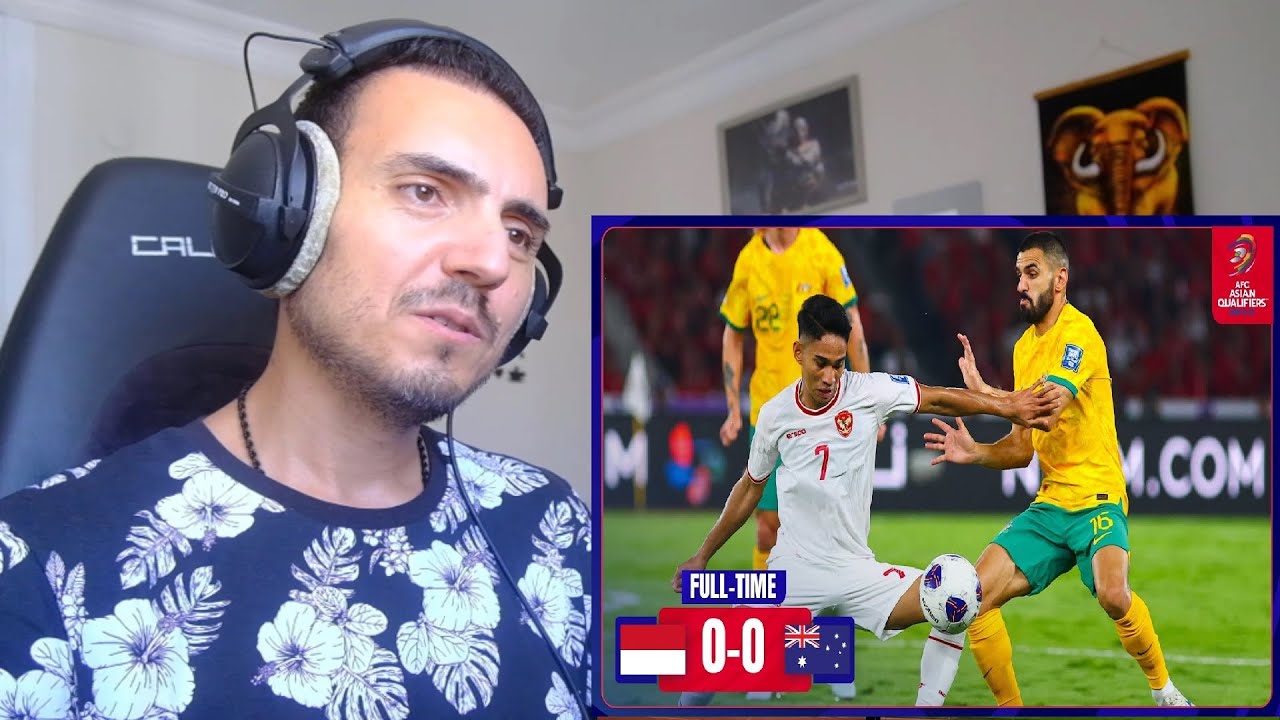 #AsianQualifiers - Road To 26 | Group C : Indonesia 0 - 0 Australia Reaction