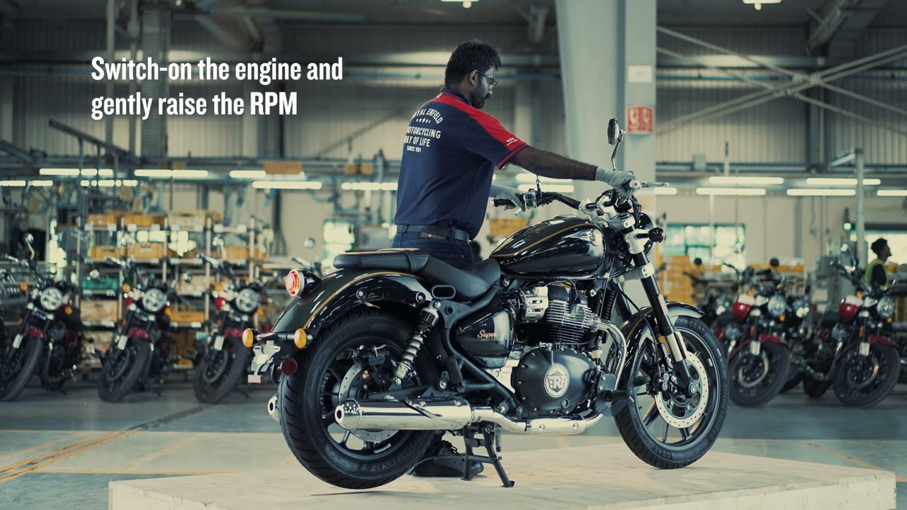 Engine Oil Level Check Up | Super Meteor 650 DIY | Royal Enfield