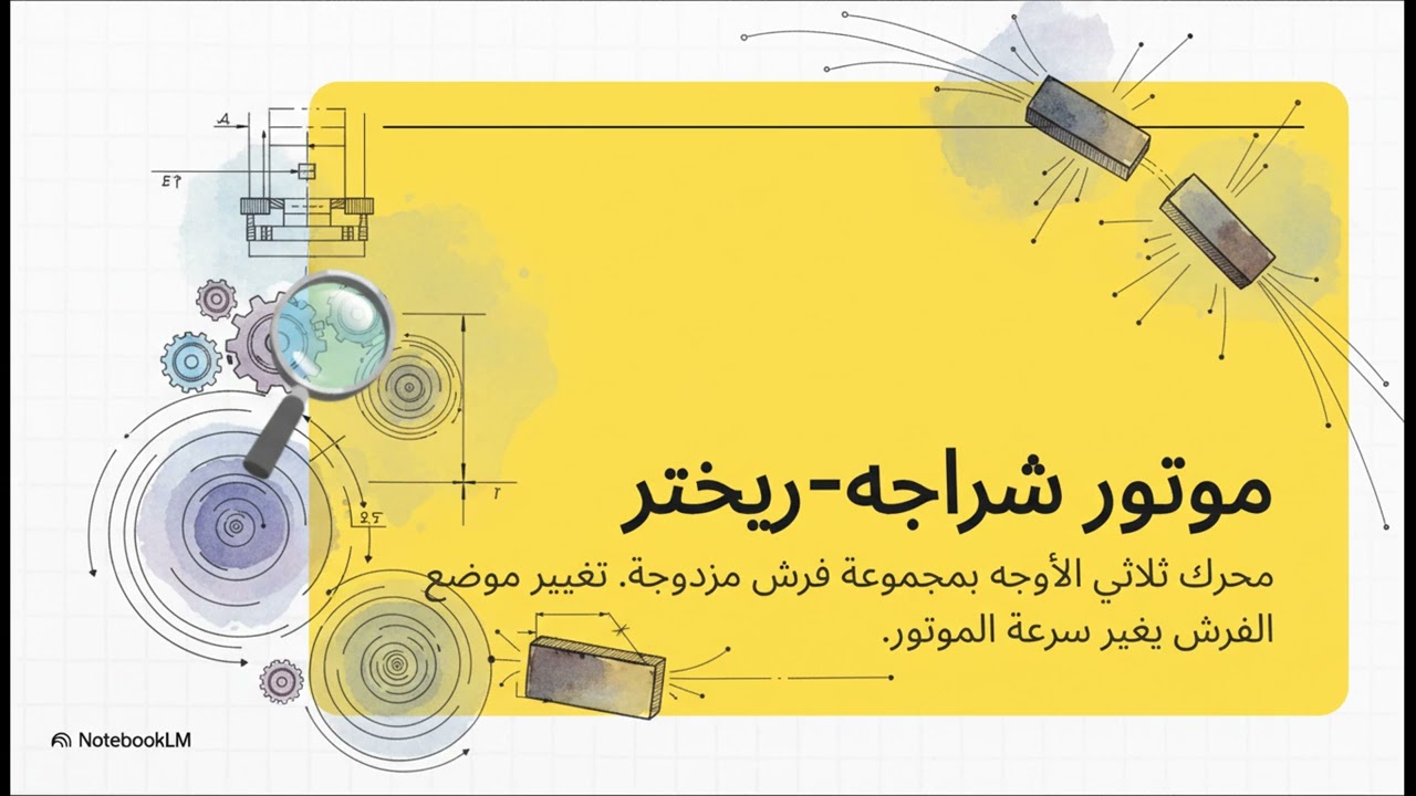 محرك شراجا schrage motor 