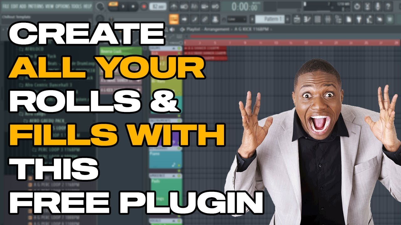 HOW TO MAKE YOUR OWN AFROBEAT DRUM ROLLS WITH THIS FREE PLUGIN 🥁🔥🔥