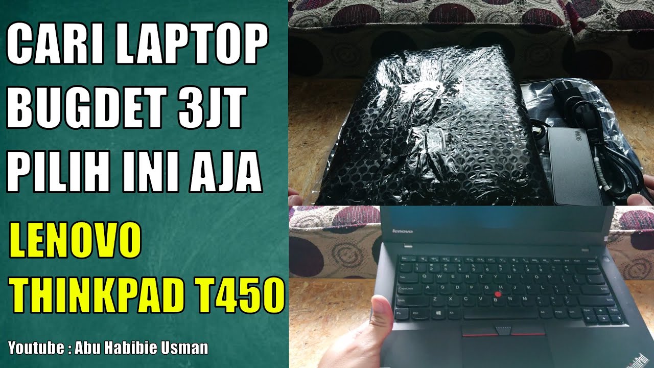 LENOVO THINKPAD T450 UNBOXING TEST HARDWARE SOFTWARE