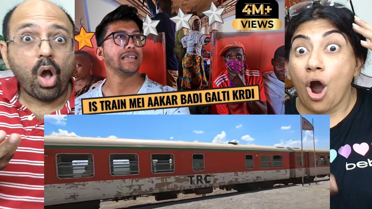INDIAN TRAVELLING IN AFRICA'S OLDEST TRAIN. (Not Recommended)😲|