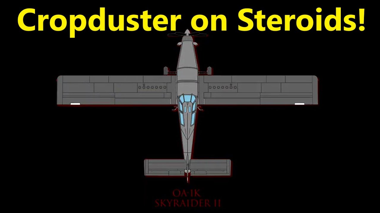 OA-1K Skyraider-2, wimp-ass replacement for the A-10C? Read video description. Sub! Like! Comment!
