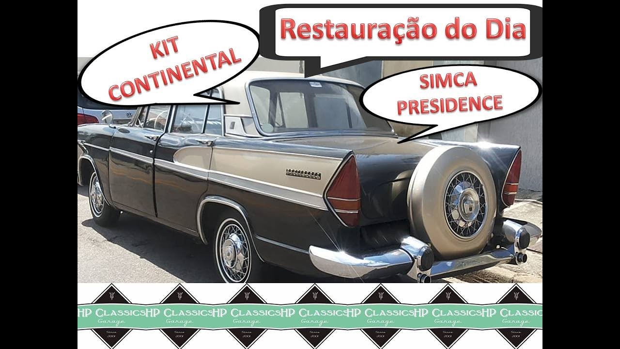 SIMCA PRESIDENCE - Restaura&ccedil;&atilde;o do Kit Continental