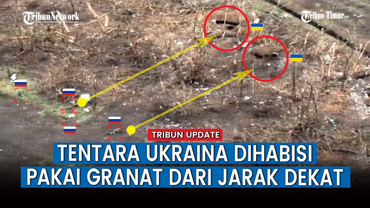FULL Pertempuran Jarak Dekat, Tentara Ukraina Diberondong Peluru dan Granat Rusia dari Jarak Dekat