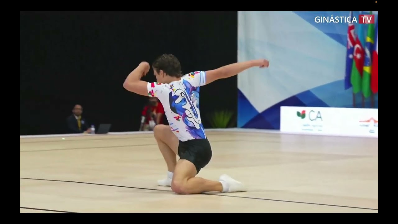 PINHEIRO Tiago (POR) - FINALS JUNIOR  IM  Aerobic gymnastic Fig open 2024, CANTANHEDE