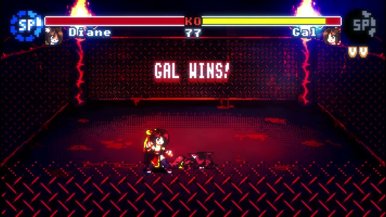 FIGHT'N RAGE Diane vs Gal Ryona