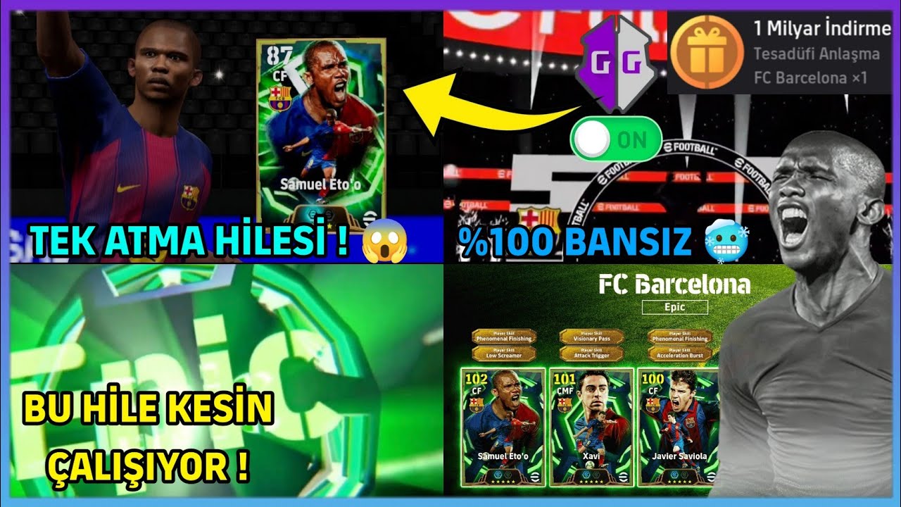eFootball 2026 MOBİLE YER F&Uuml;ZECİ 107 SAMUEL ETO &Ccedil;IKARMA TAKTİĞİ ! %100 BANSIZ 😱