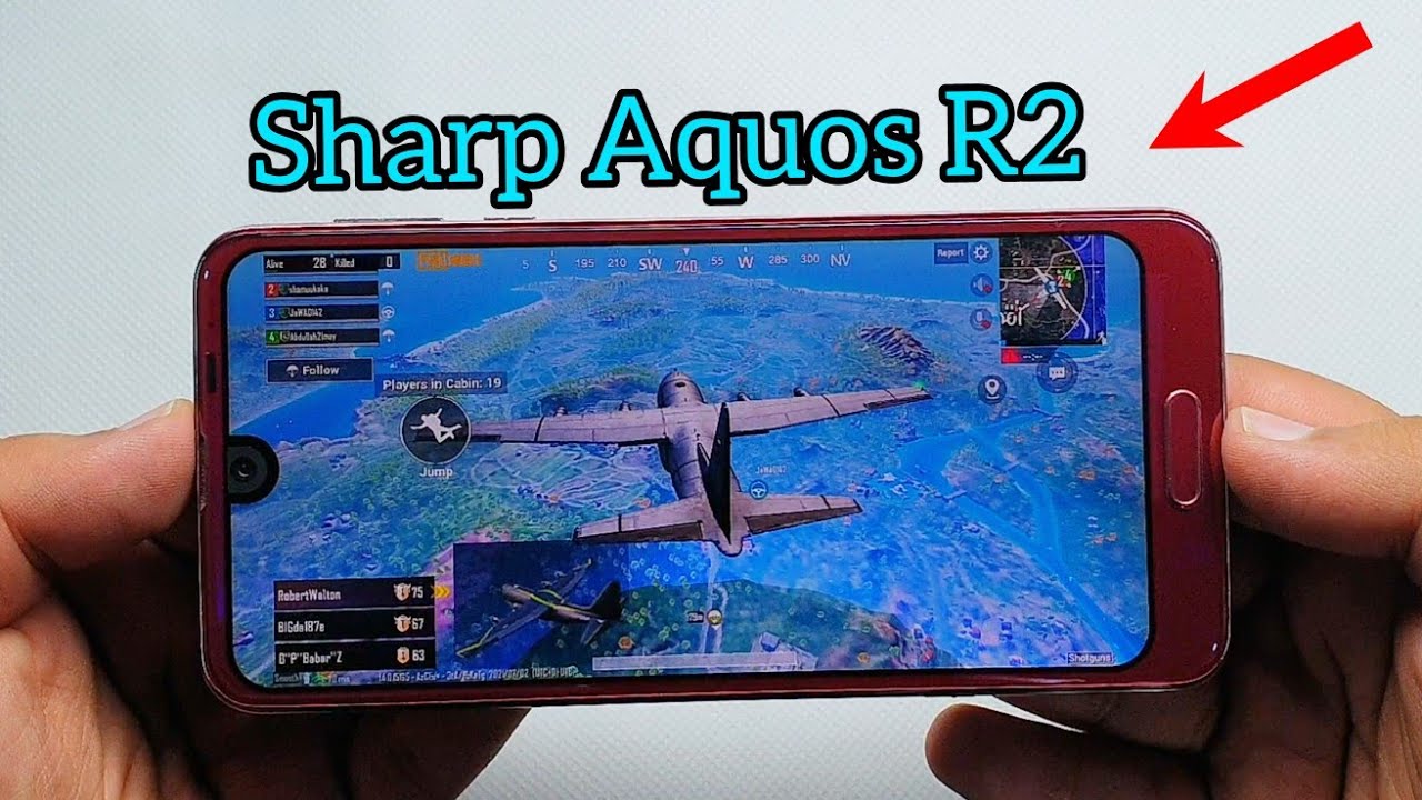 Sharp Aquos R2 PUBG Mobile Test Game + Battery Test! Can it give 60fps?