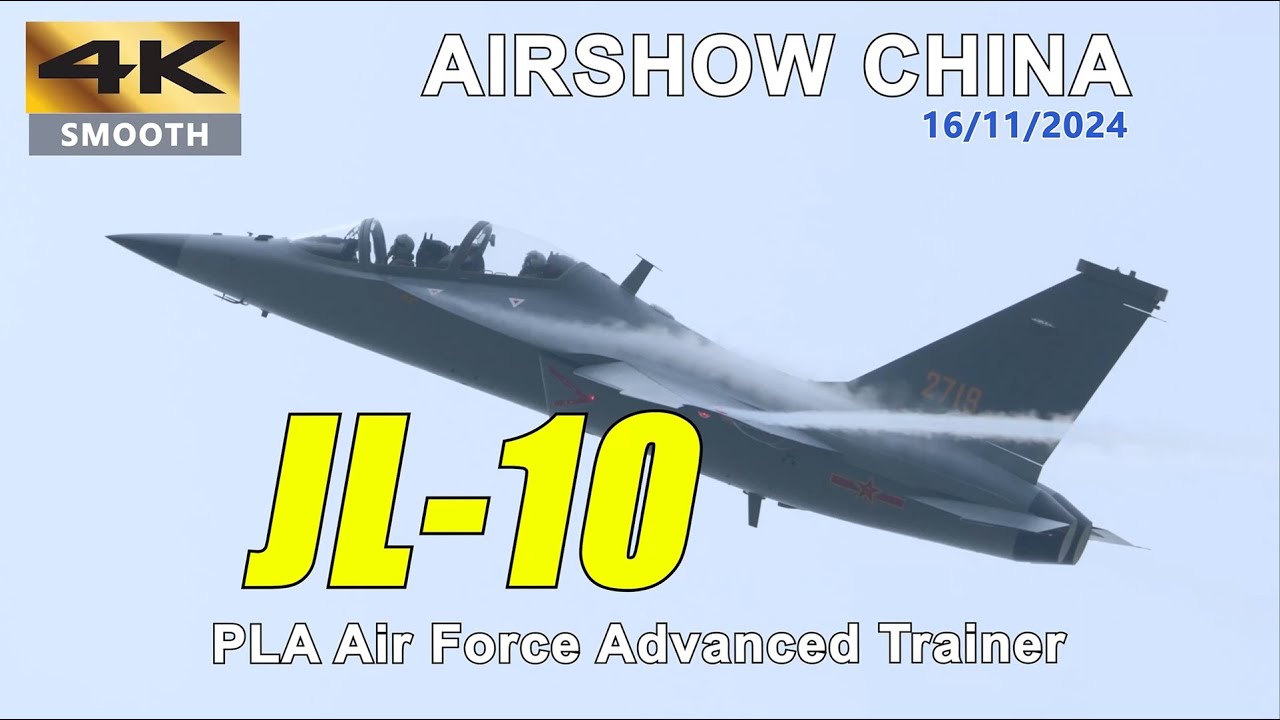 PLA Air Force JL-10 Advanced Trainer @Airshow China 16/11/2024
