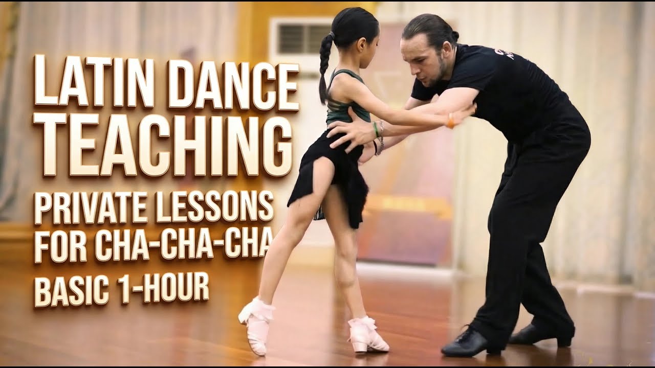 Latin dance teaching, private lessons for cha-cha-cha#latindance #rumba #samba #chachacha 