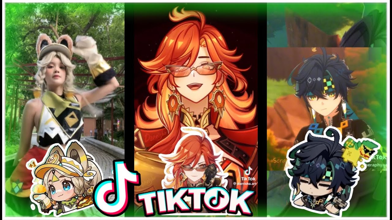 NATLAN TIKTOK COMPILATION but its mostly Kinich || Genshin Tiktok Compilation | @JustWriothesley