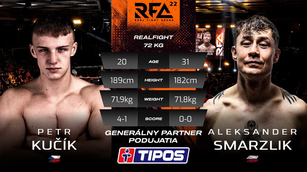 Petr KUČÍK vs Aleksander SMARZLIK (REALFIGHT) | RFA 22 TRENČÍN