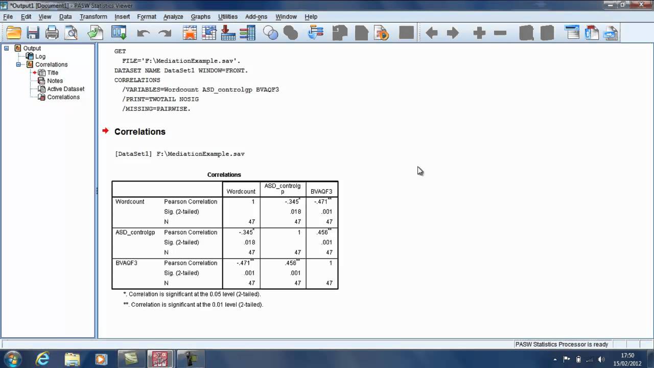Mediation in Multiple Regression