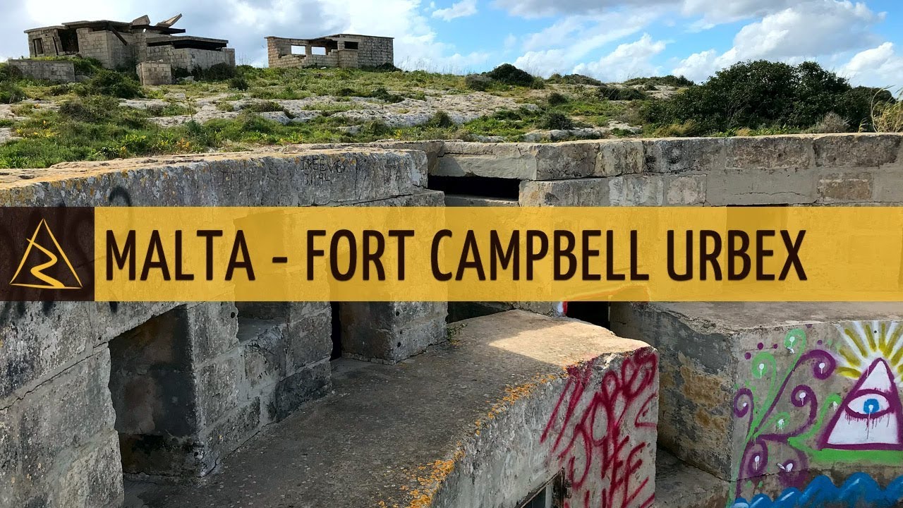 URBEX - Fort Campbell Ruins in Malta (Urban Exploration)