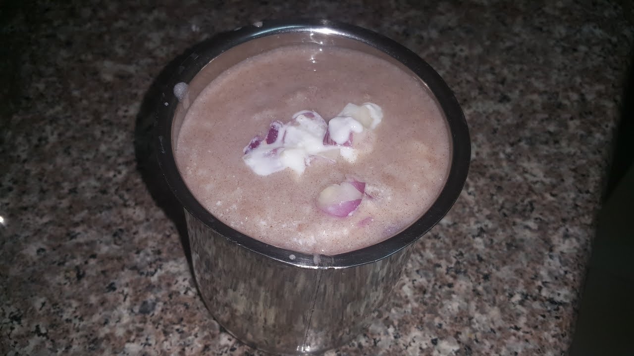 கேழ்வரகு கூழ் / ஆடி கூழ்/Ragi koozh/recipe #111