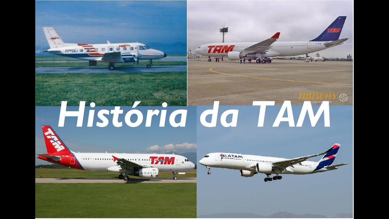 TAM Linhas Aéreas & LATAM Airlines (Frota de 1976 a 2020)