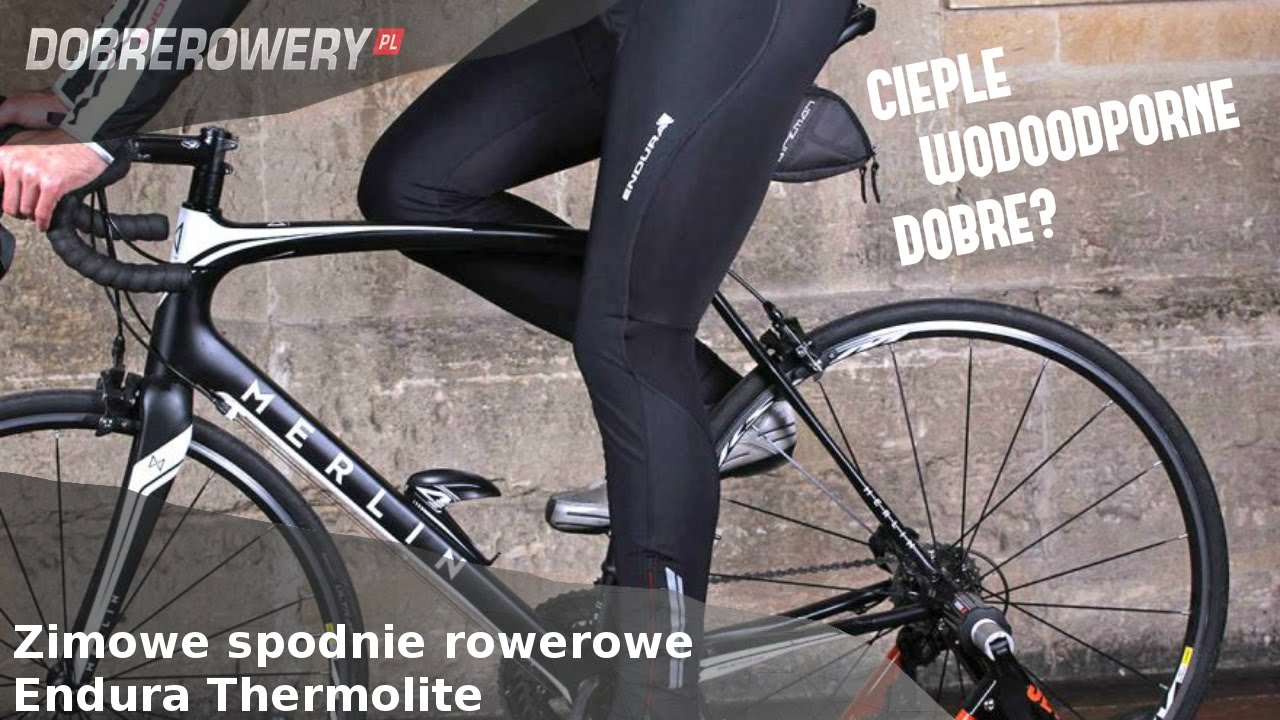 Test długodystansowy - zimowe spodnie rowerowe Endura Thermolite