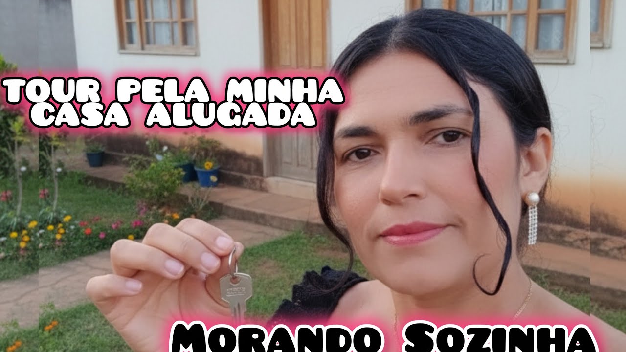 TOUR PELA MINHA CASA ALUGADA🥹MORANDO SOZINHA AOS  44 😍🏠 