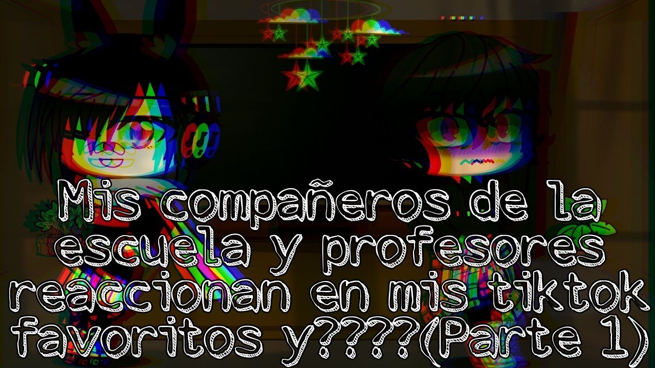 Mis compañeros de la escuela y profesores reaccionan mis tiktok favoritos y????(Parte 1)
