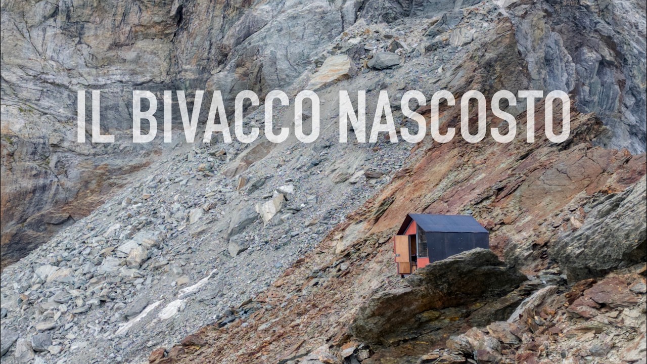 IL BIVACCO NASCOSTO 🤫 AI PIEDI DEL CERVINO [4K]