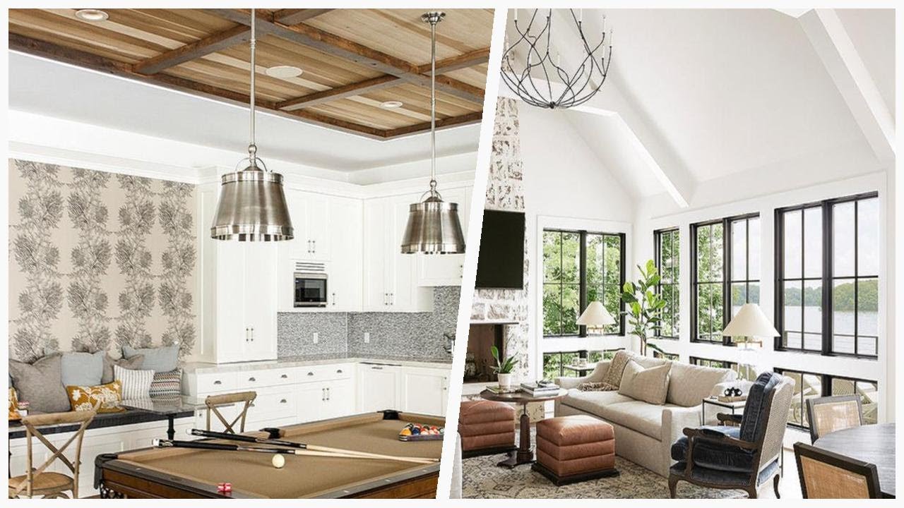75 Rustic White Family Room Design Ideas You'll Love 😊
