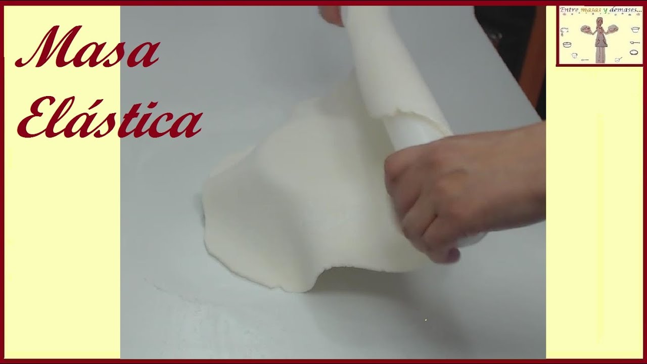 Cómo hacer una Masa elástica con CMC - Fondant con CMC - Fondant extendido