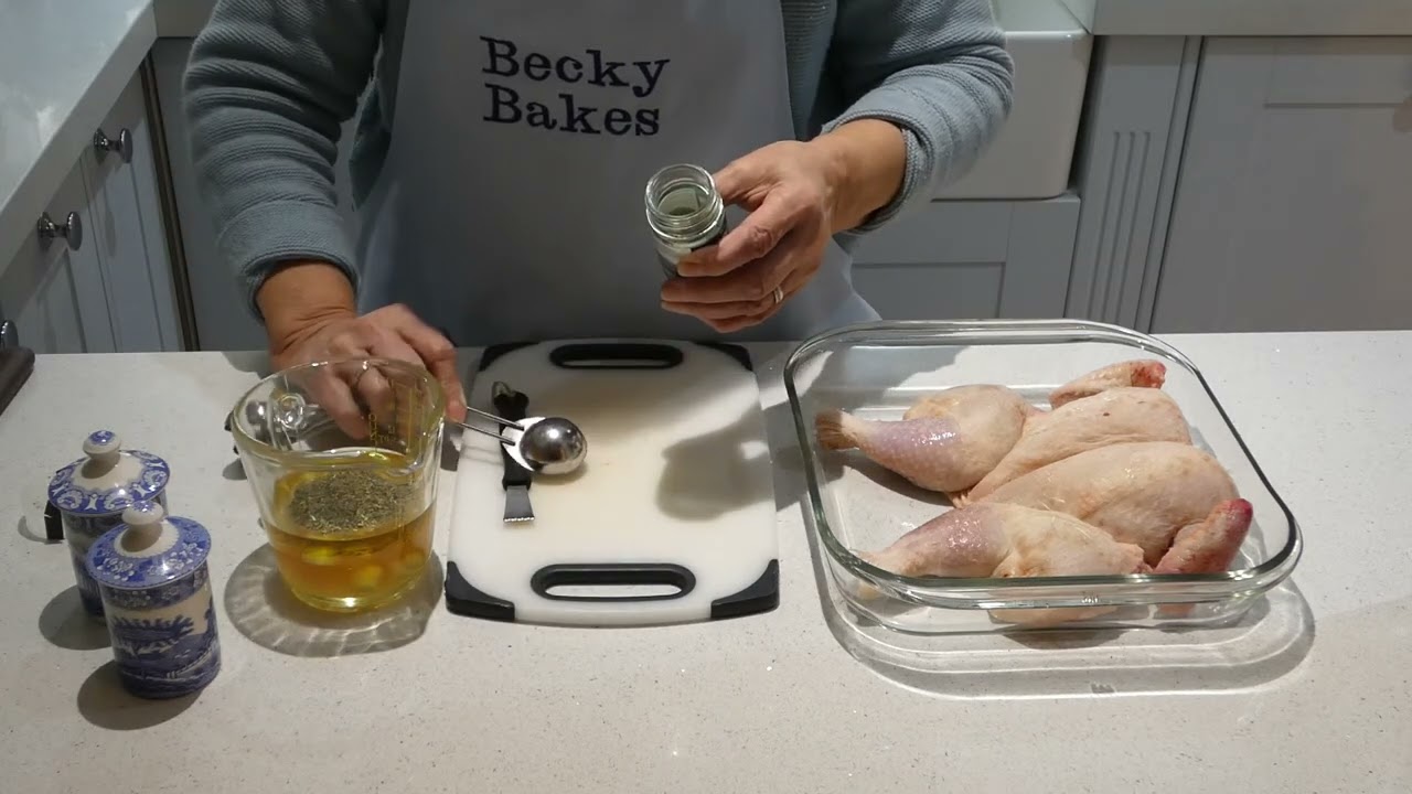 Becky Bakes... Herby Lemon Chicken