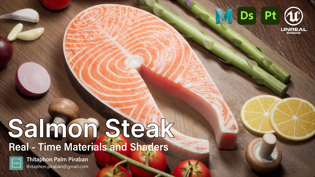 Salmon Steak: Realtime Material in UE4