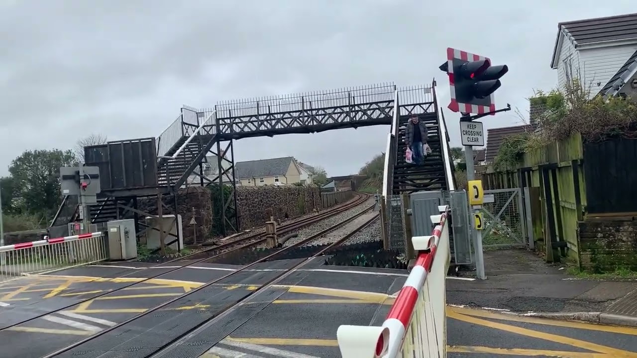 Dolcoath Level Crossing in Cornwall 25/03/2023