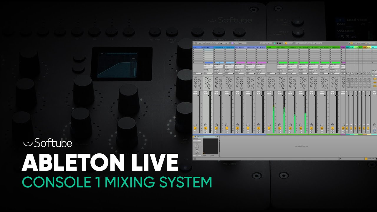 Ableton Live & Console 1 Mixing System &ndash; Softube
