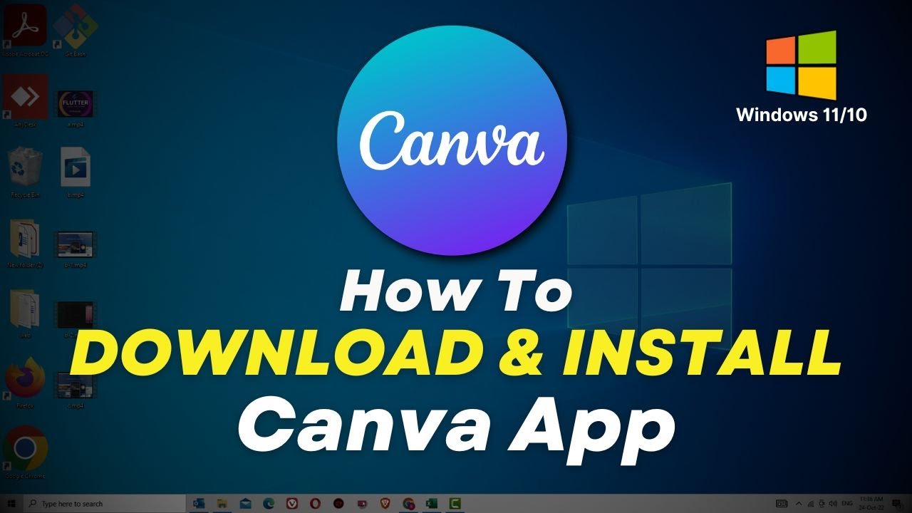 How to Download & Install Canva on Windows 10/11 PC | Step by Step Guide