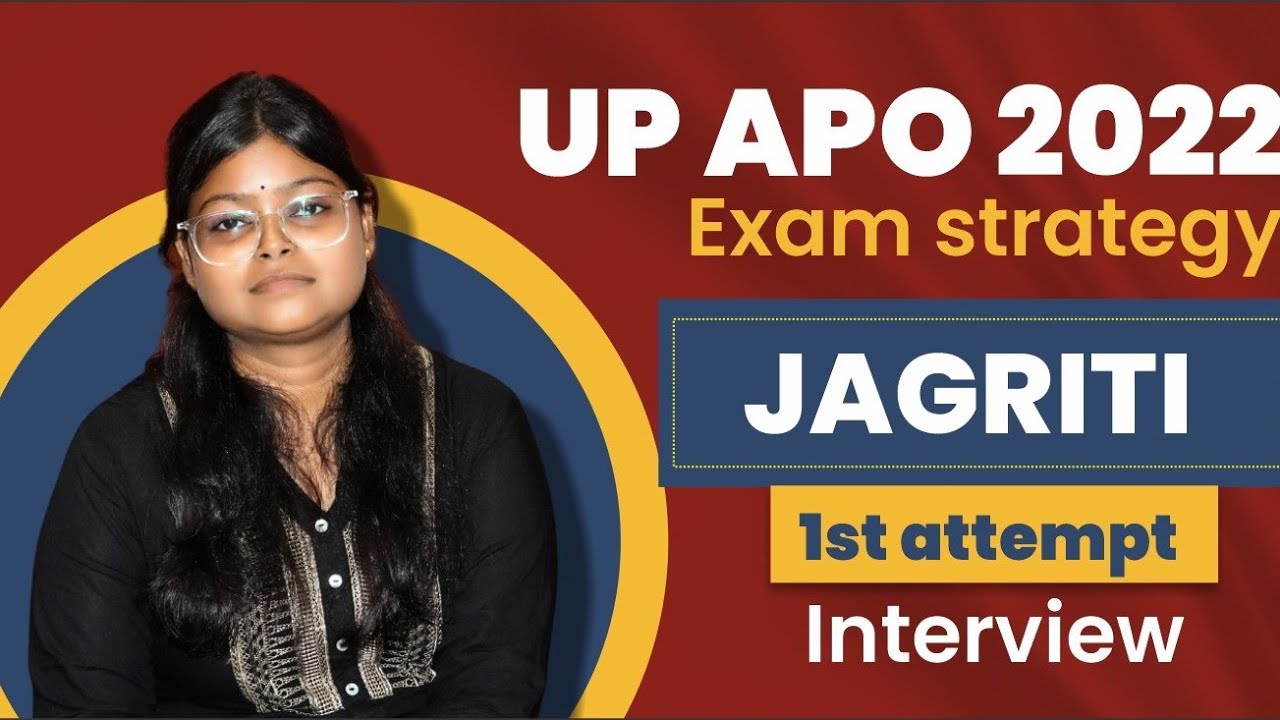 Jagriti Interview | UP APO 2022 | Success Interview #1stattempt #upapo #upapo2022