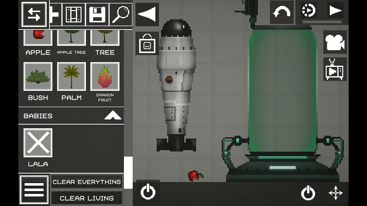 Gray baby melon poops