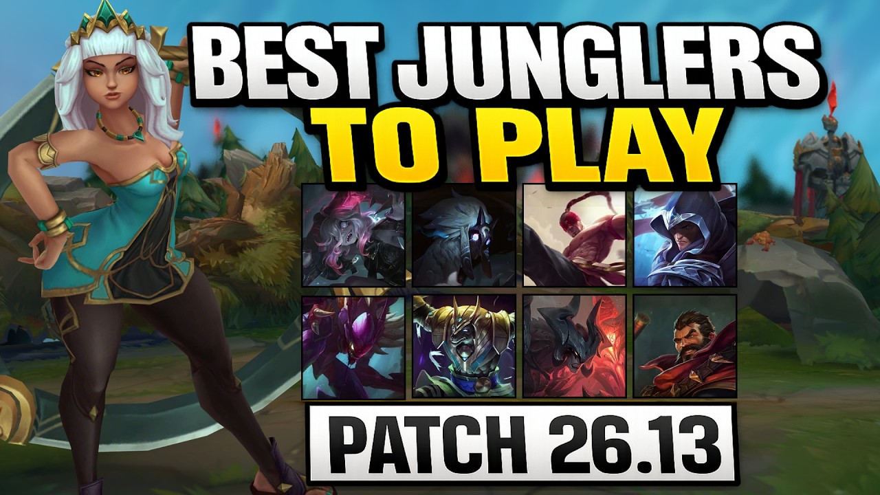 BEST JUNGLERS RIGHT NOW GOING INTO MSI | Jungle Tier List (Patch 26.13)