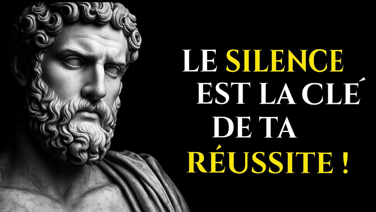 Le Silence Est La Clé De Ton Succès (ça marche toujours) | Stoïcisme et Réussite