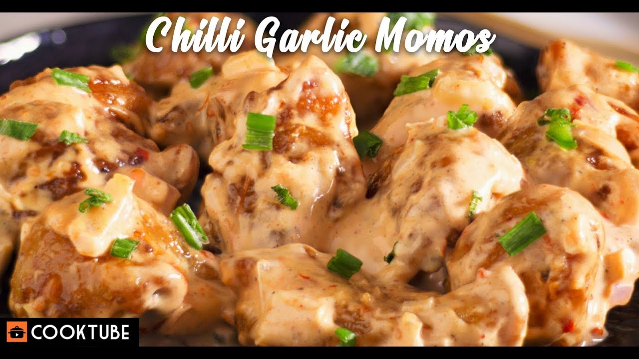 Chilli Garlic Momos | How To Make Fried Momos At Home | Momos Recipe