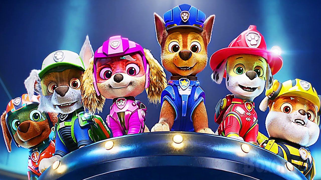¡La PAW Patrol recibe nuevos autos y equipo! | Las mejores escenas de PAW Patrol: La película 💛🌀 4K