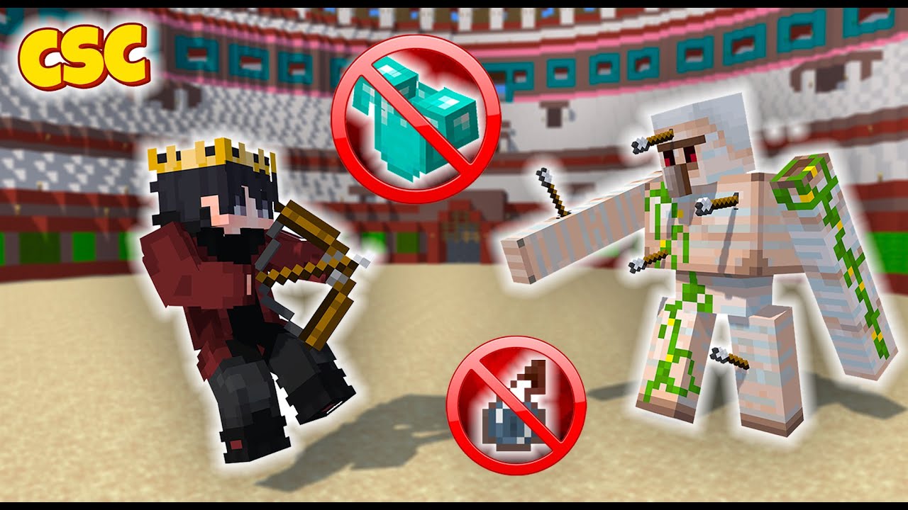 A Guide to Beating the Golem Without Armor or Slowdowns / CSC / Custom Steve Chaos