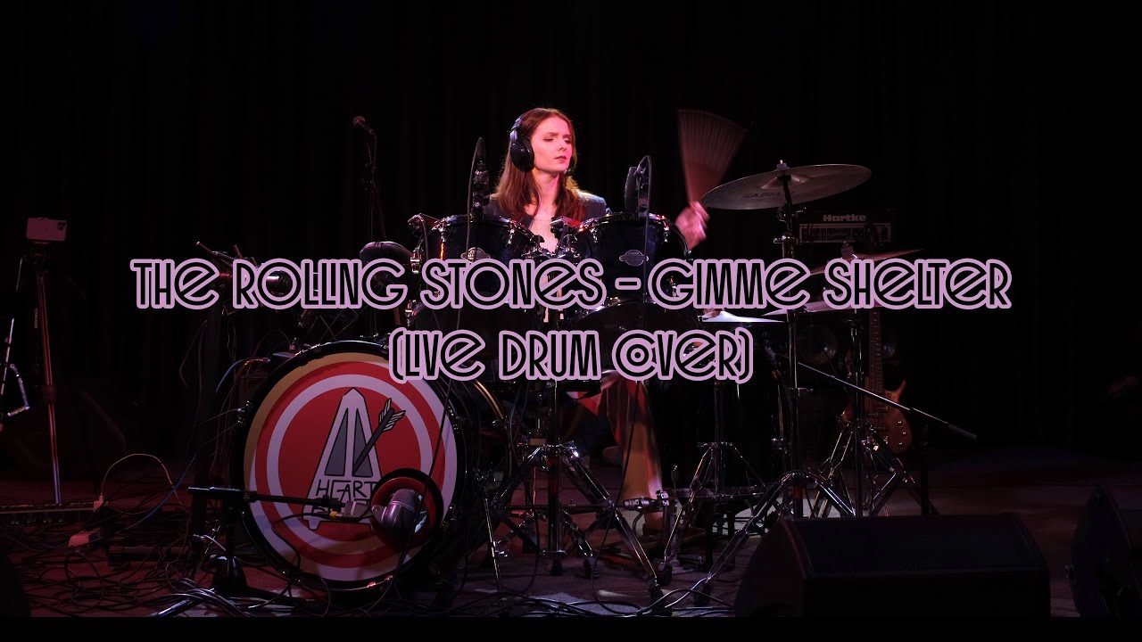 Gimme Shelter (live drum cover) – The Rolling Stones || Школа Ударных HeartBeat