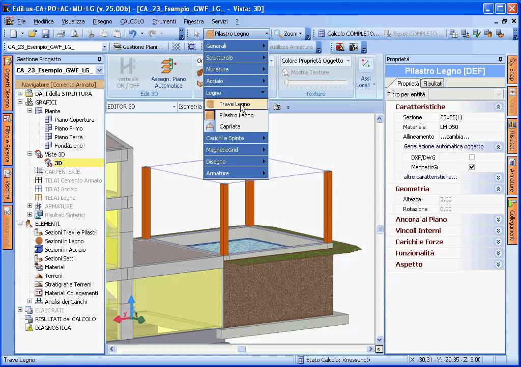 Progettazione e Calcolo delle Strutture in Legno - EdiLus-LG 2012 - ACCA software
