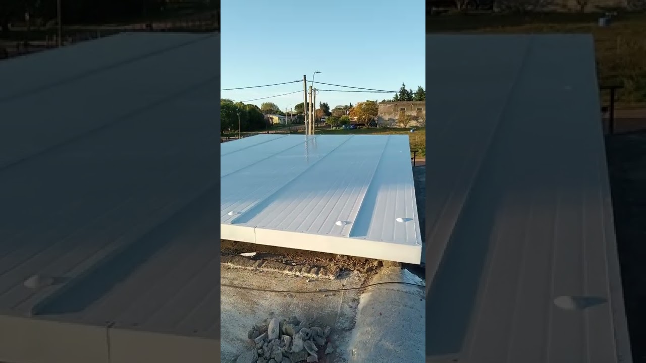 Techo de isopanel colocado en Toledo chico 26/5