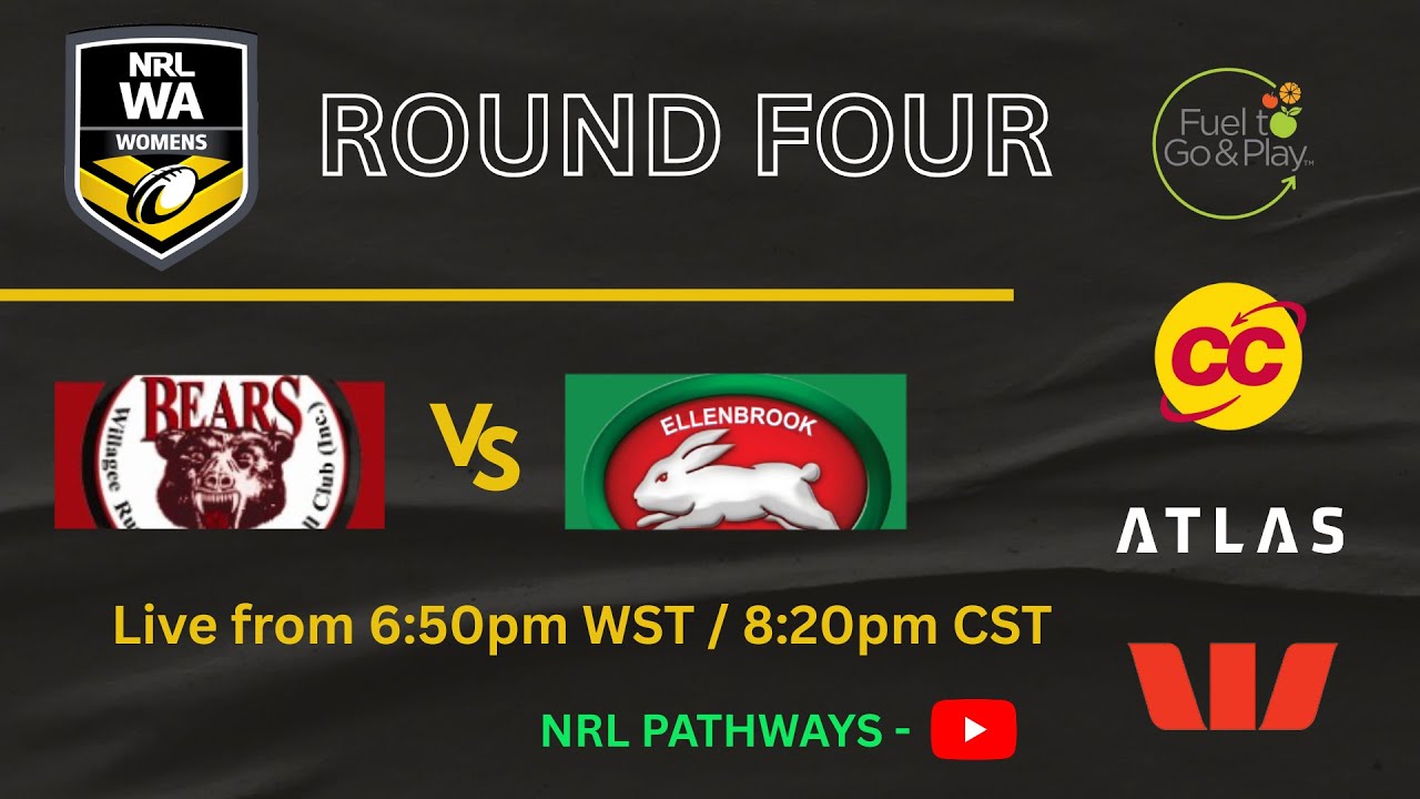 NRL WA Westpac Women's Premiership Round 4 - Willagee Bears v Ellenbrook Rabbitohs