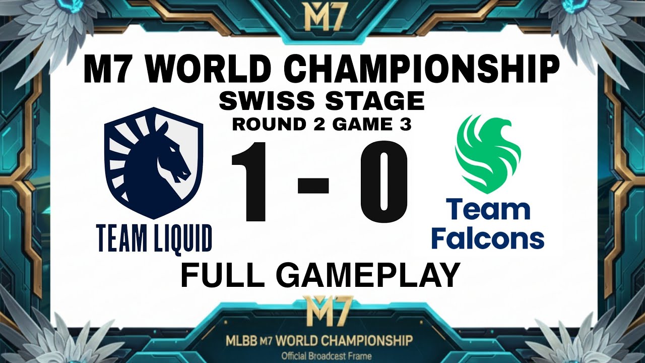 OHEB & KARLTZY INSANE COMBO! 🔥 Team Liquid vs Team Falcons FULL MATCH | MLBB M7 Swiss Stage