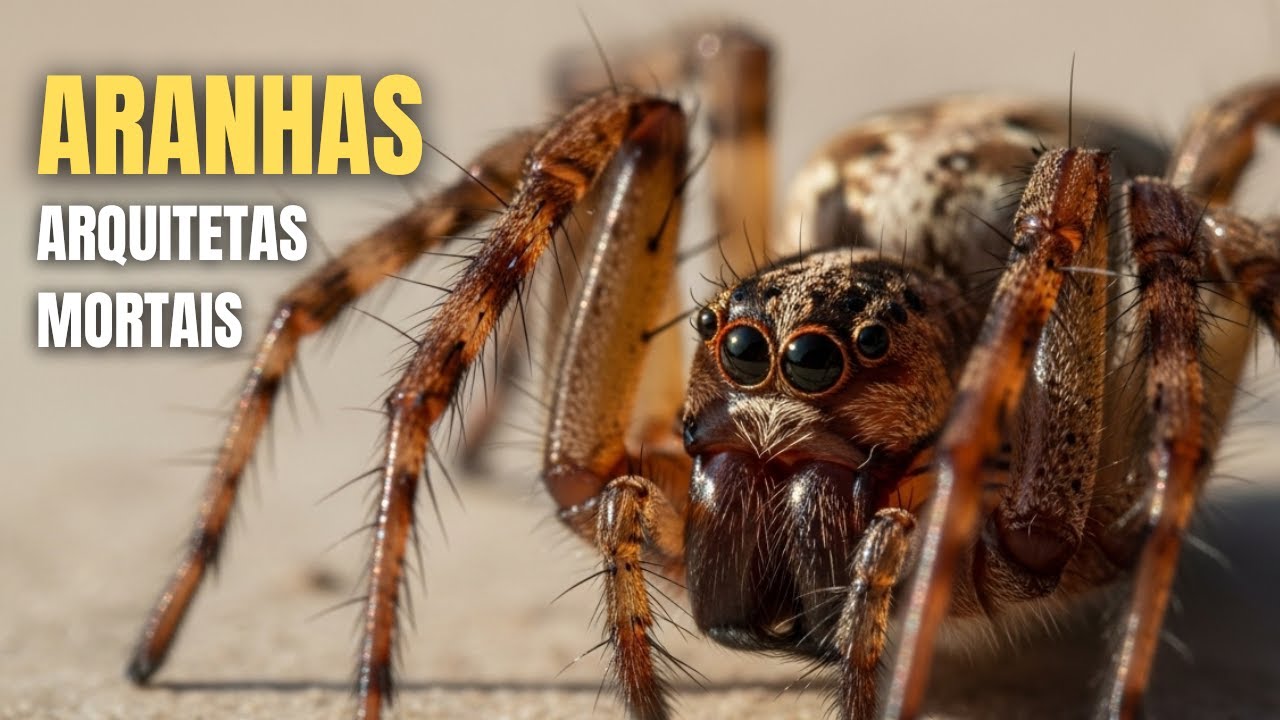 Aranhas | As Arquitetas Mortais da Natureza