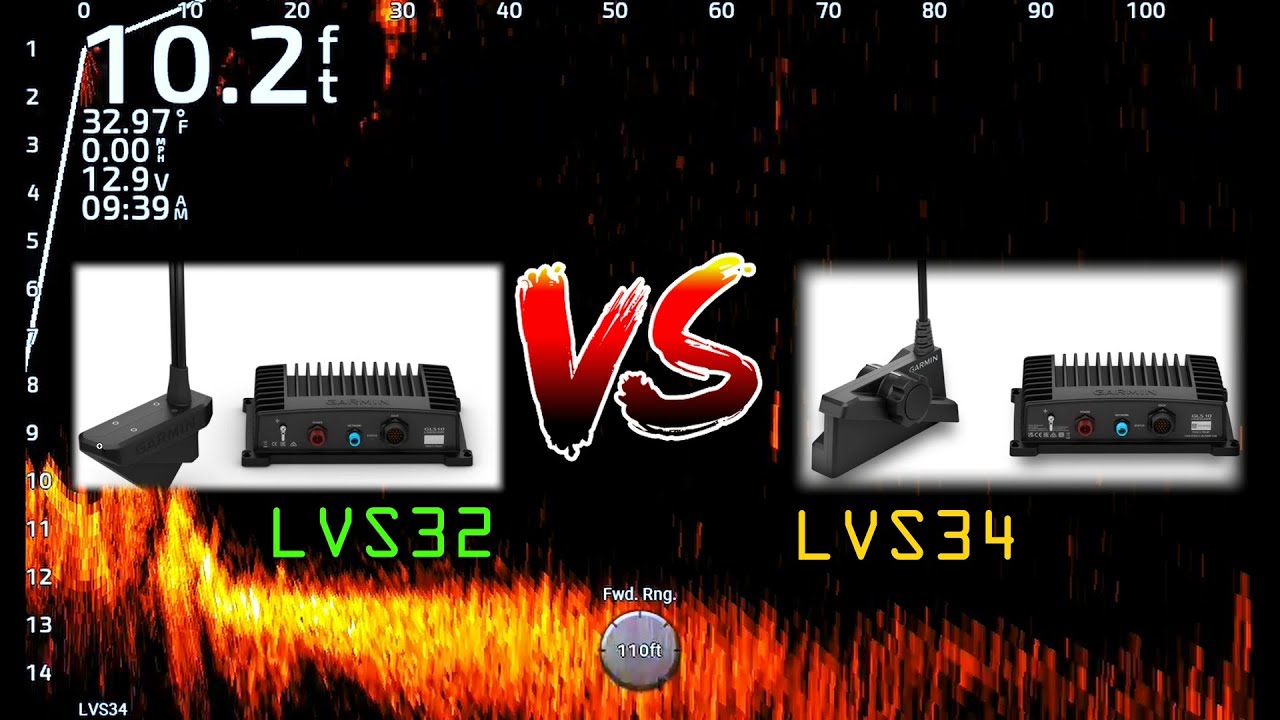 Что лучше? Garmin Livescope LVS32 против LVS34